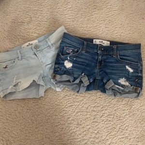2 PACK!! Hollister shorts!